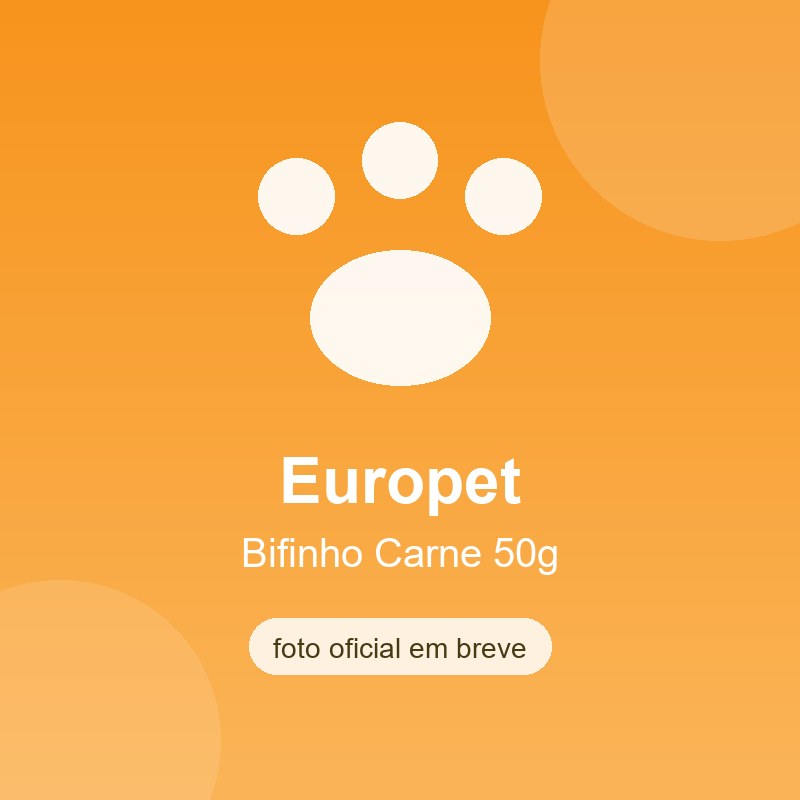 Bifinho Europet Carne 50g